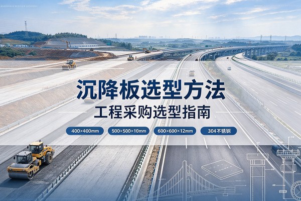 乐昌沉降板选择方法