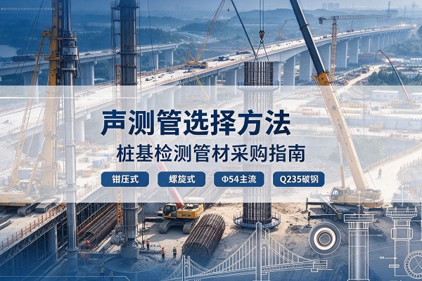乐昌声测管选型标准
