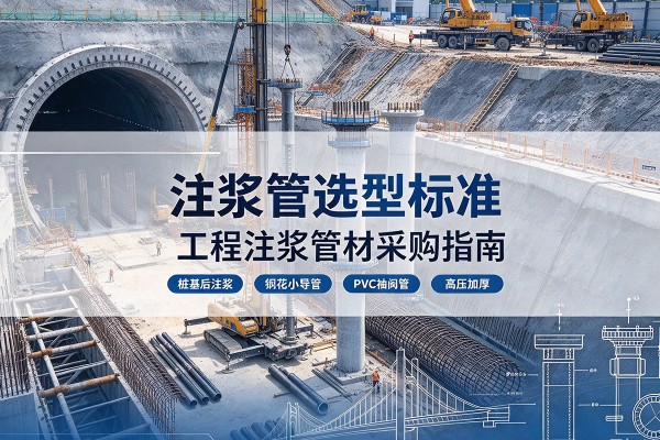 乐昌注浆管选型标准
