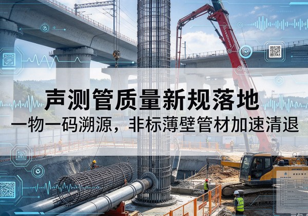 乐昌声测管质量新规落地，一物一码溯源，非标薄壁管材加速清退